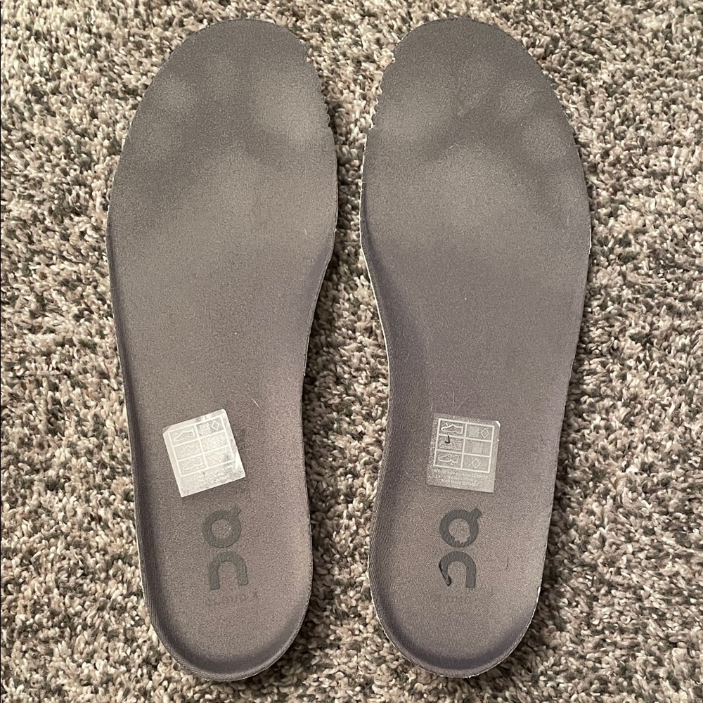 On Running Cloud X Shoe Insoles
